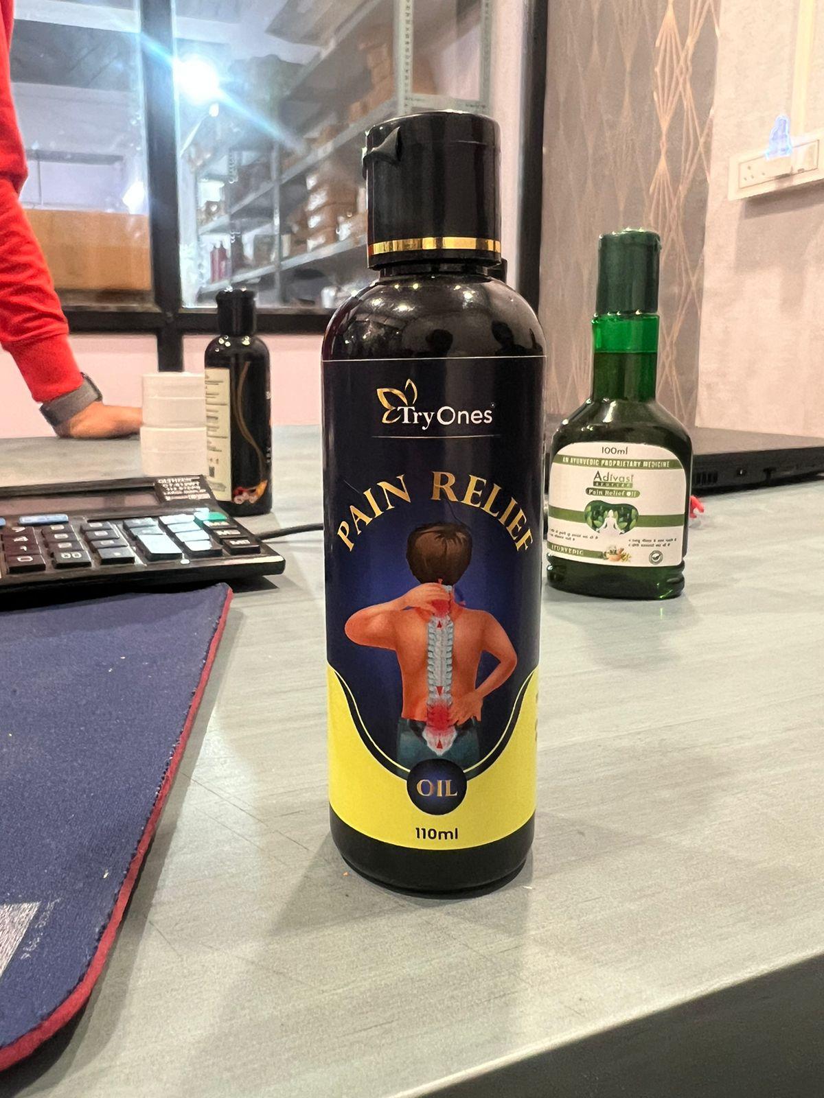 TryOnes Pain Relief 110ml, 100% Natural